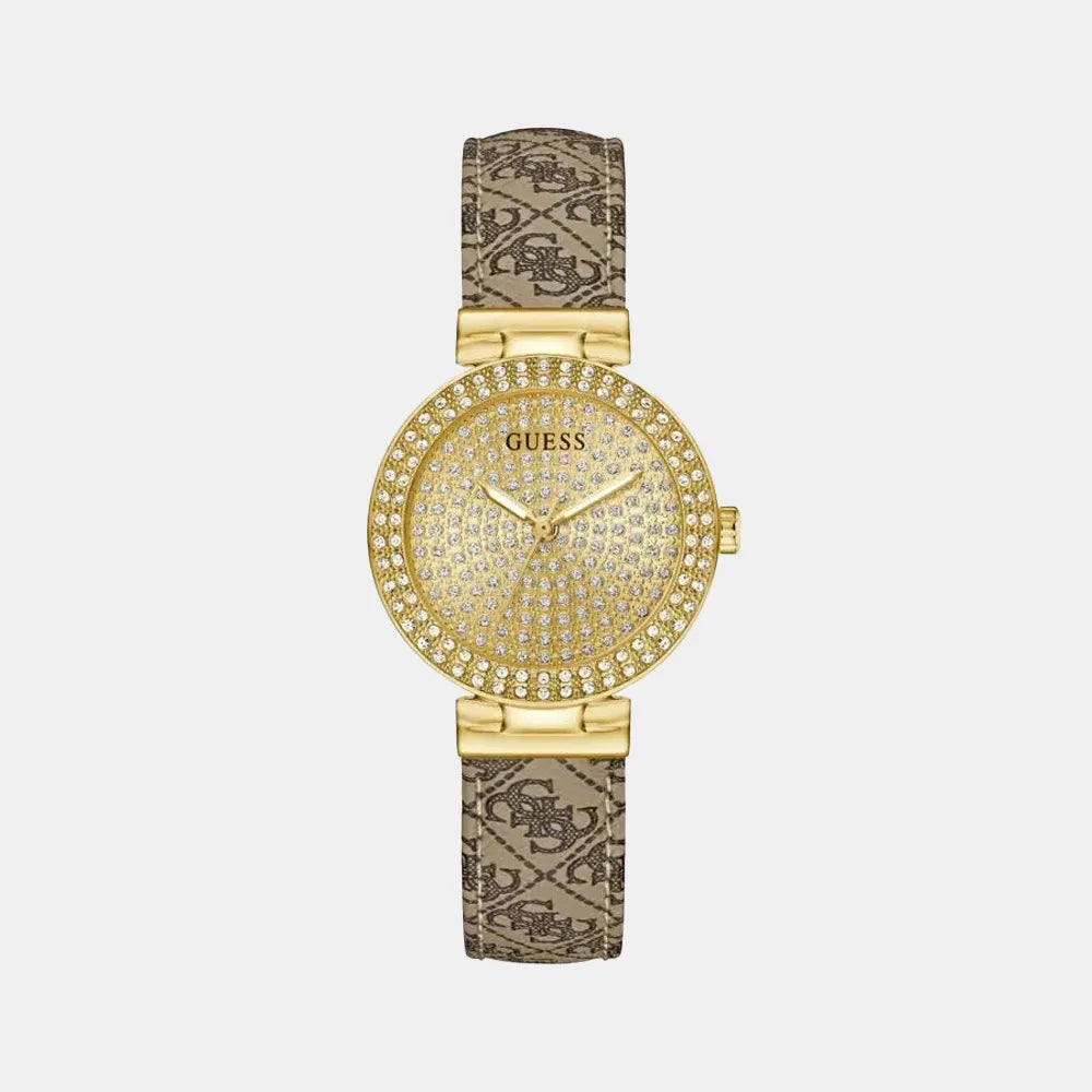 GUESS Montre GUESS Femme ladies en Cuir GW0943L2