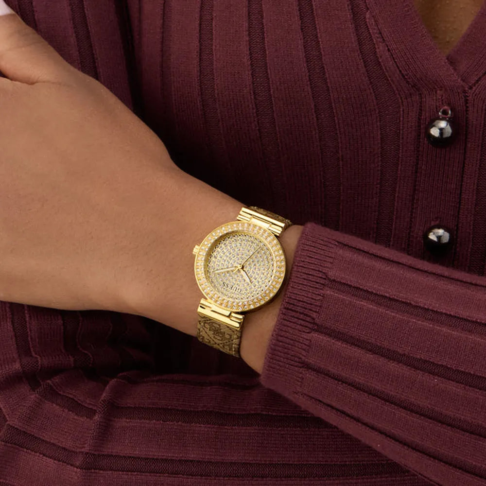 GUESS Montre GUESS Femme ladies en Cuir GW0943L2