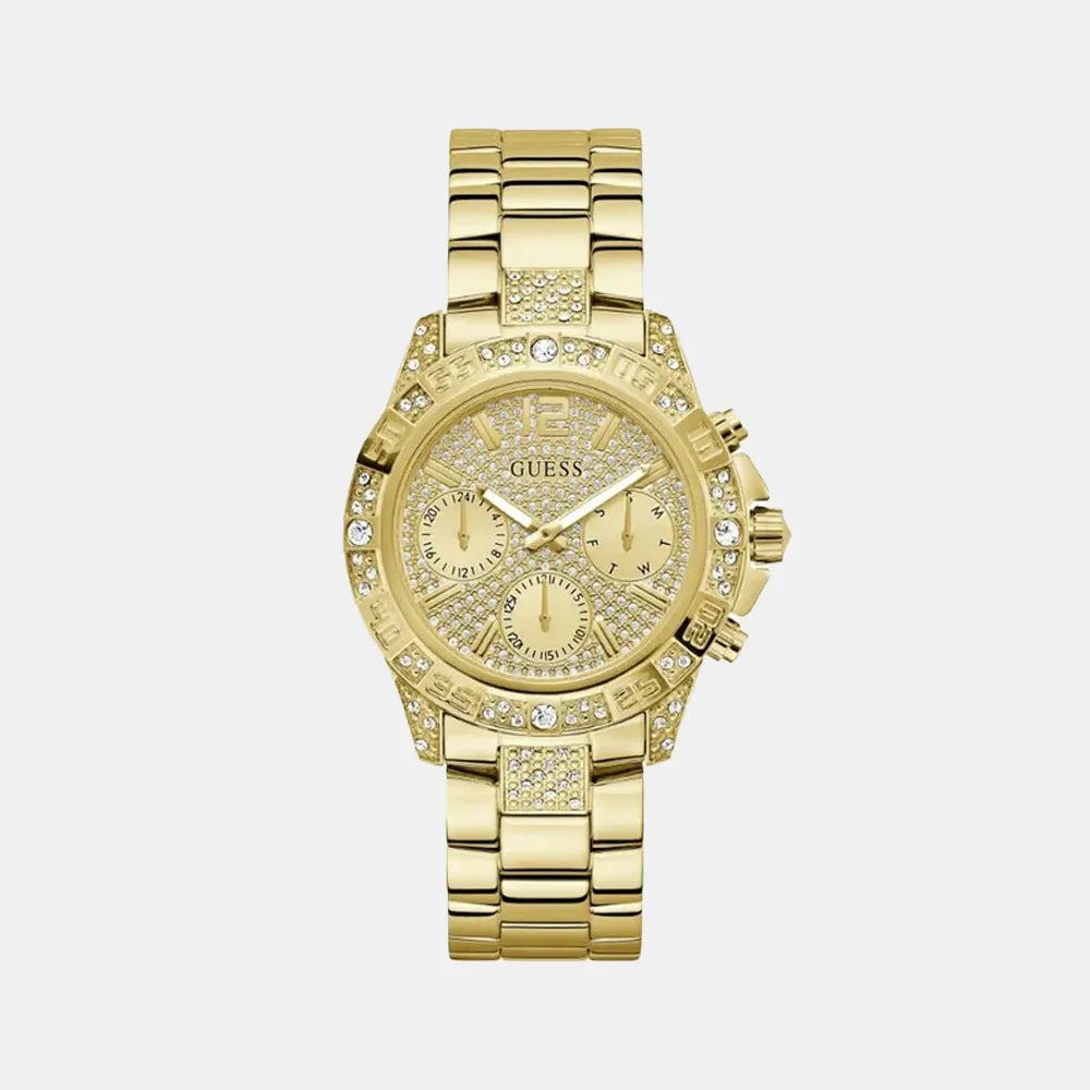 GUESS Montre GUESS Femme Majesty en Acier Doré GW0771L2
