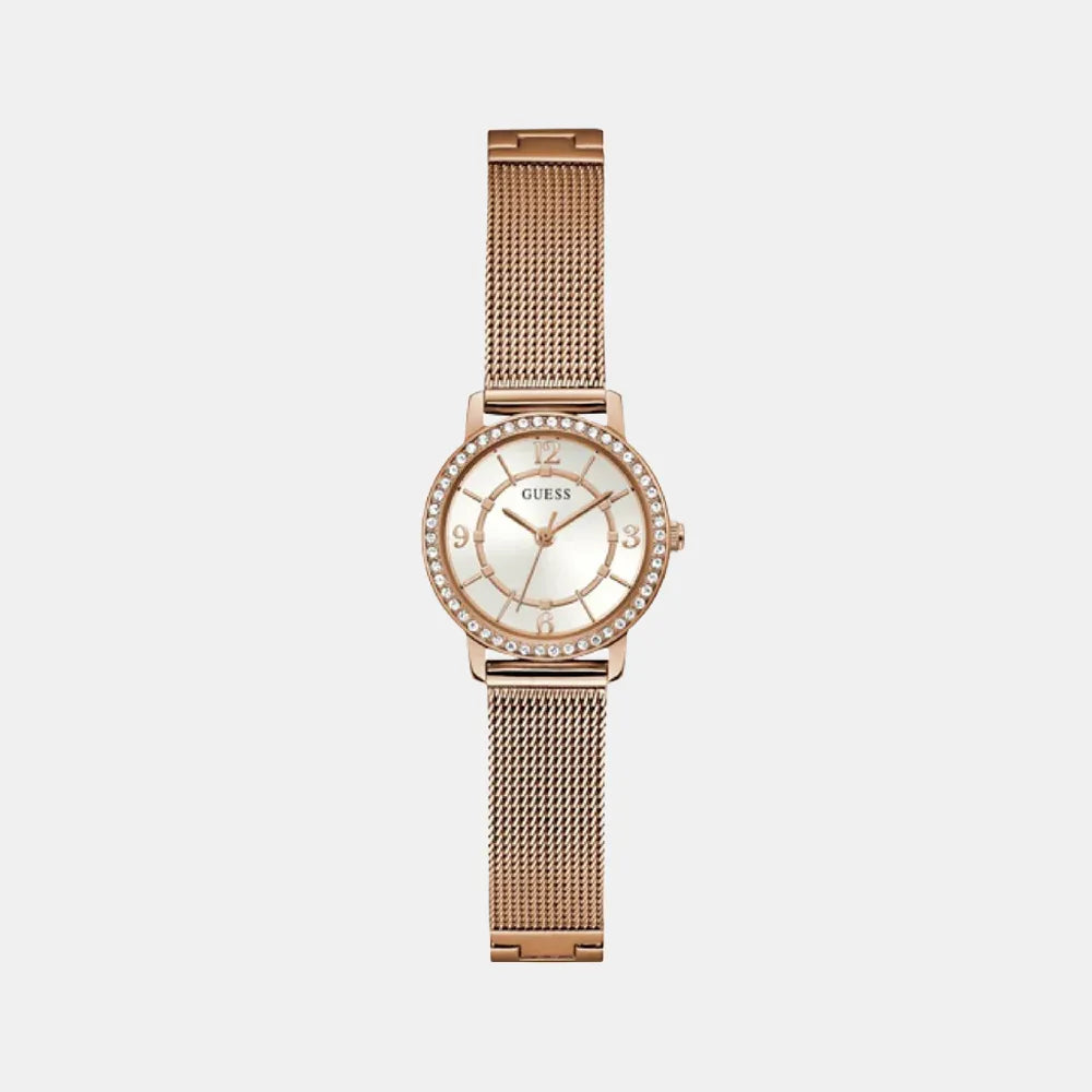 GUESS Montre GUESS Femme Melody en Acier Rose Doré GW0534L3