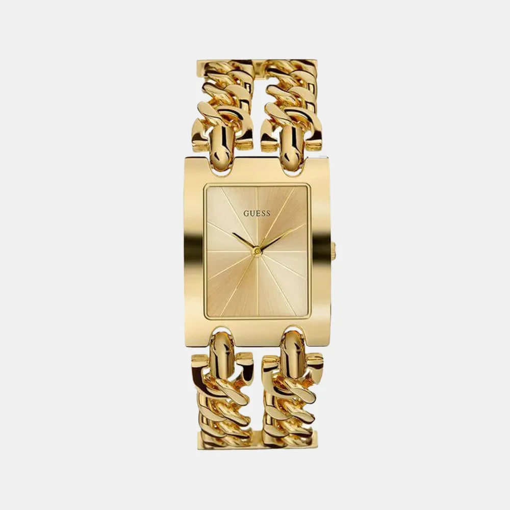 GUESS Montre GUESS Femme Mod Heavy Metal en Acier Doré W1117L2