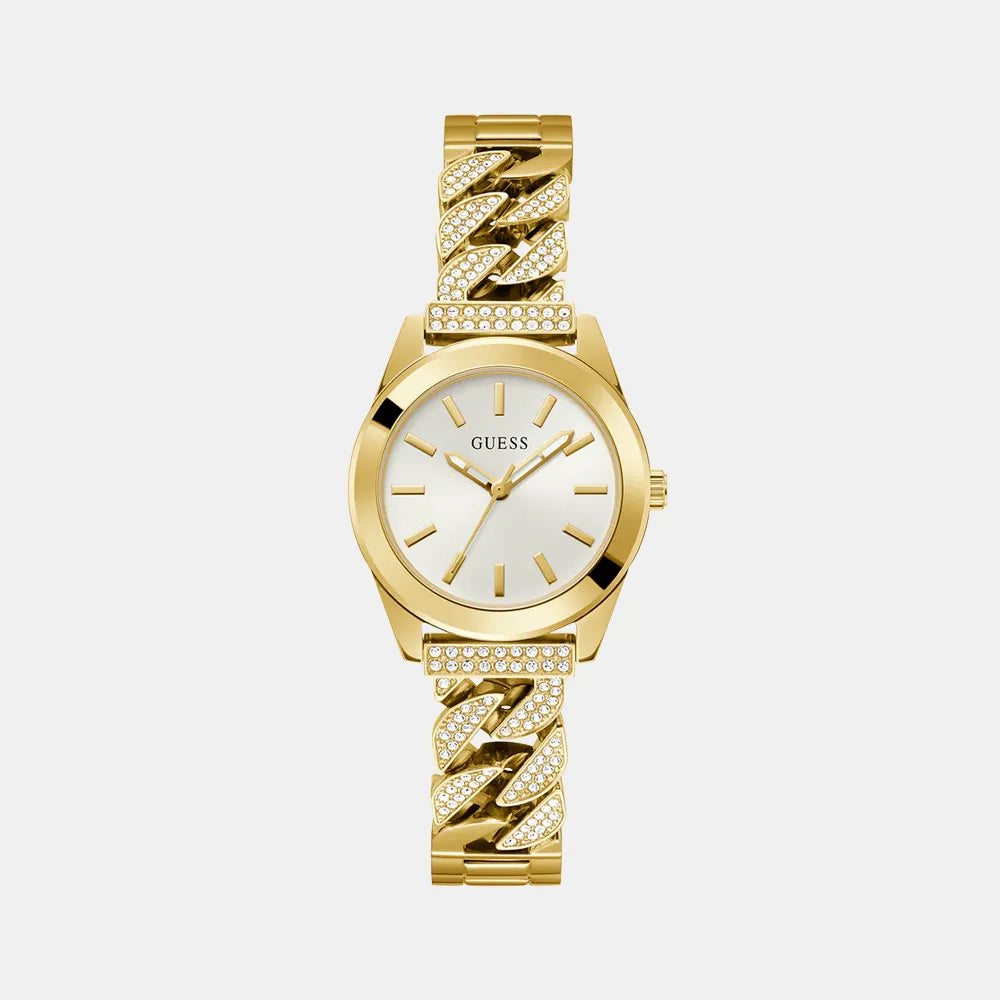 GUESS Montre GUESS Femme Serena en Acier Doré GW0546L2