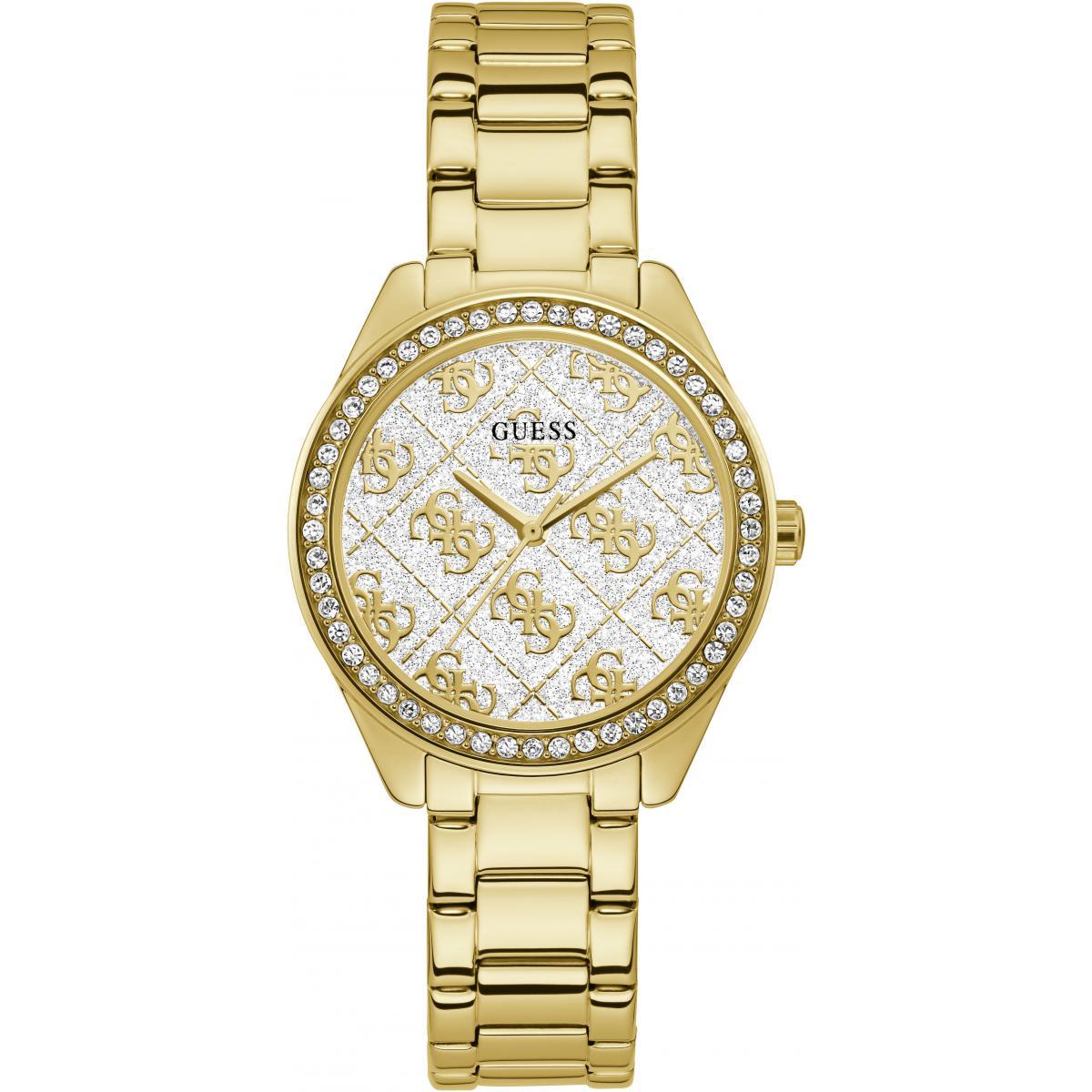 GUESS Montre GUESS Femme Sugar en Acier Doré GW0001L2