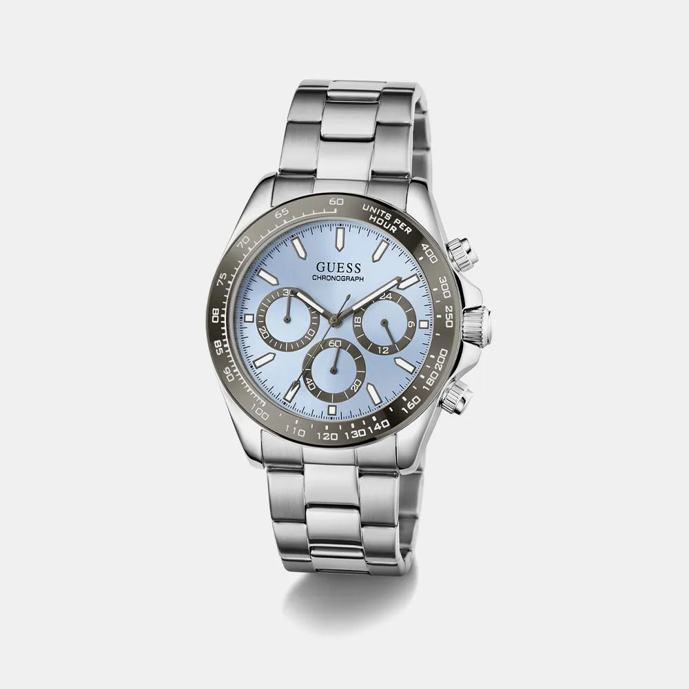 GUESS Montre GUESS Homme ARTHUR Chronographe en Acier GW1058G1