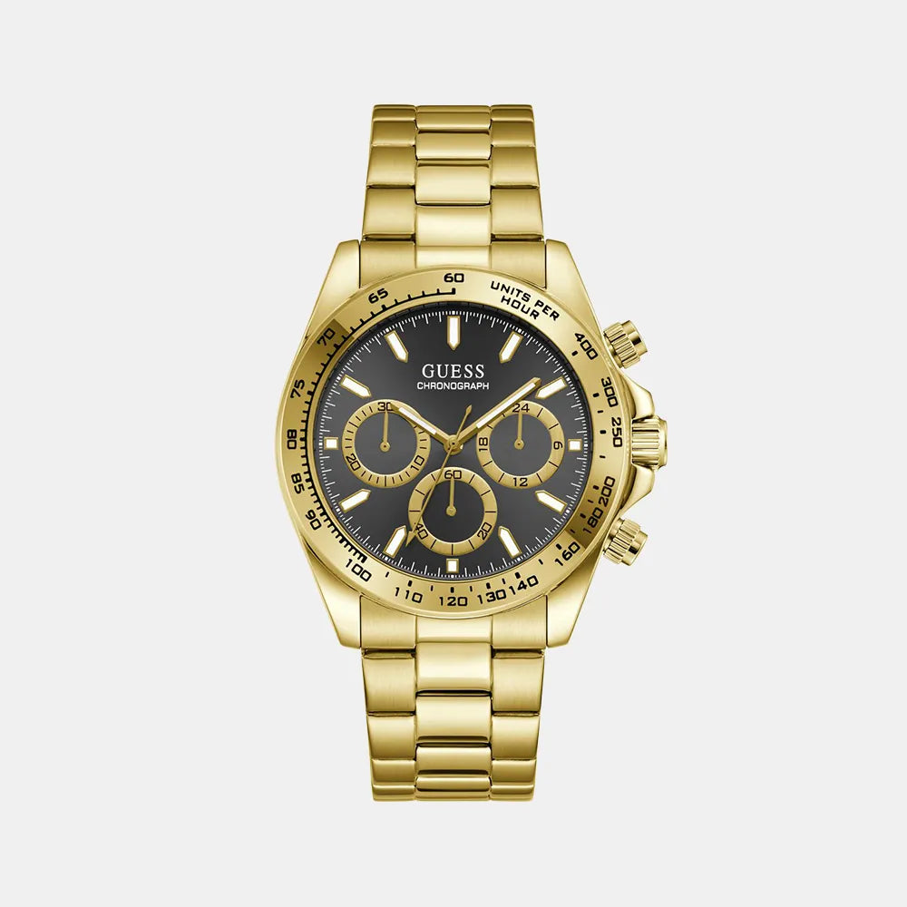 GUESS Montre GUESS Homme ARTHUR en Acier Doré GW1058G2