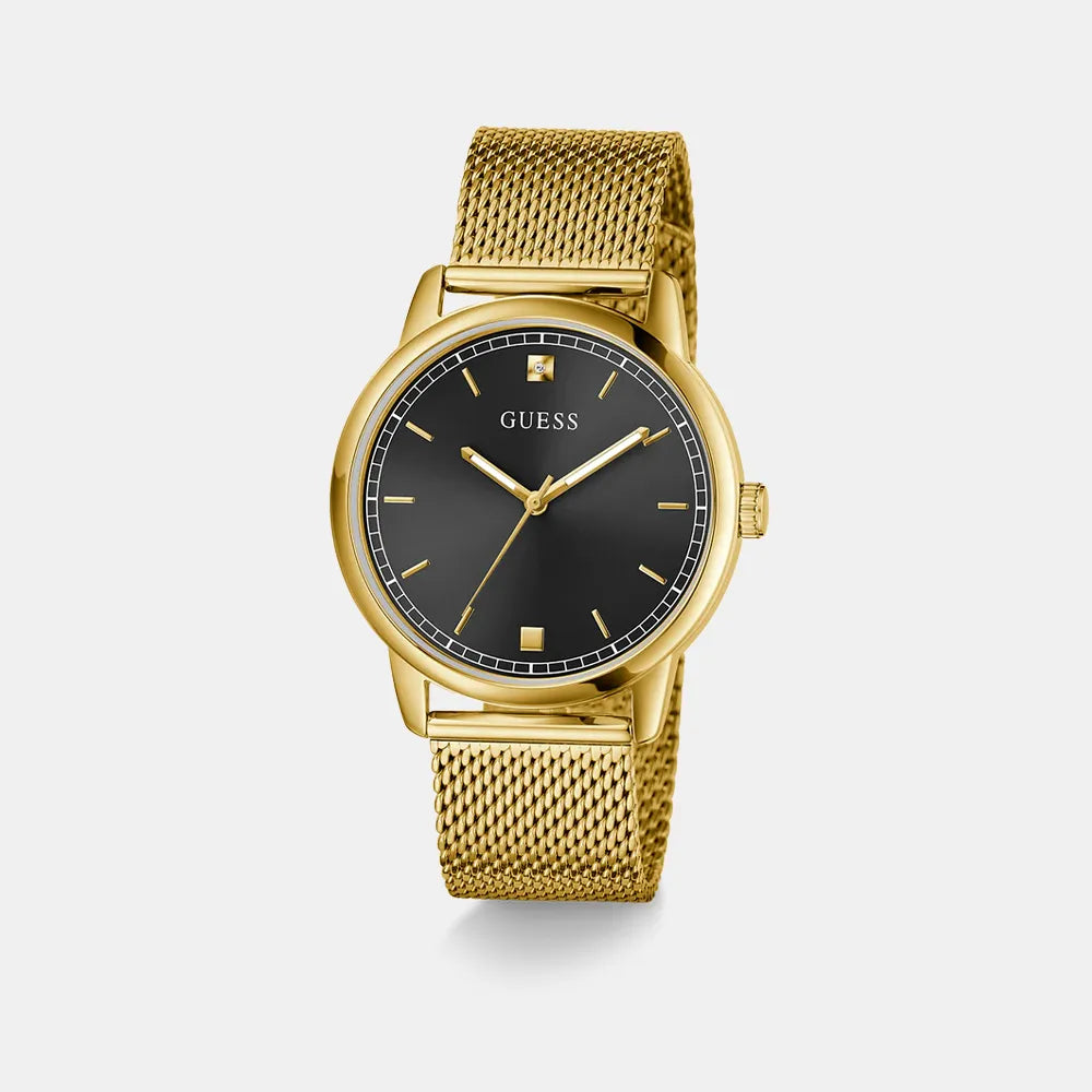 GUESS Montre GUESS Homme Chandler en Acier Doré GW0974G2