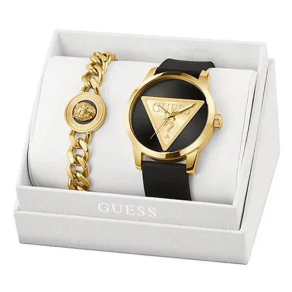 GUESS Montre GUESS Homme Coffret Montre et Bijoux JUBS05120JWYGBKS