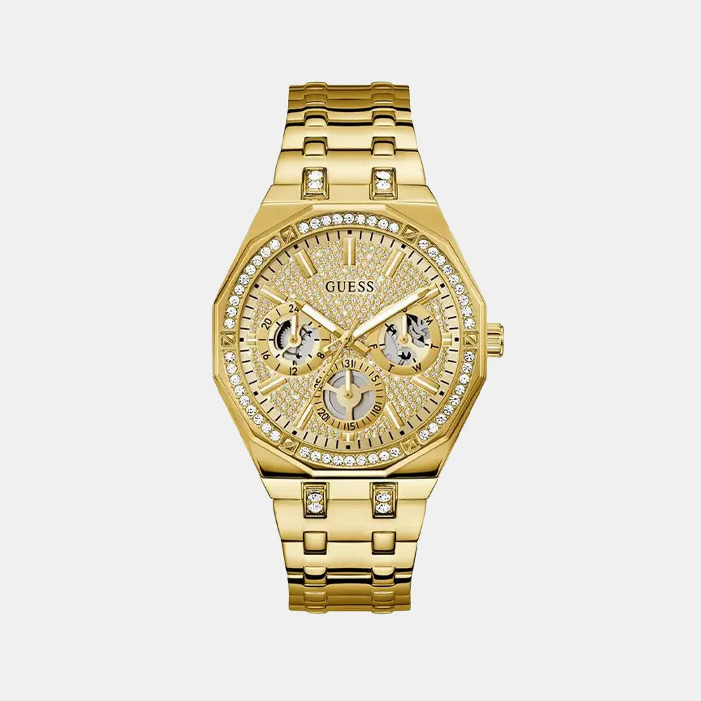 GUESS Montre GUESS Homme en Acier Doré GW0960G2