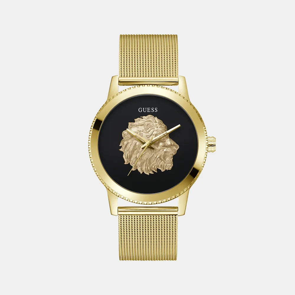 GUESS Montre GUESS Homme Monarch en Acier Doré GW0702G1