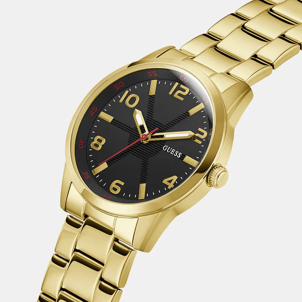 GUESS Montre GUESS Homme Monte en Acier Doré GW0804G3