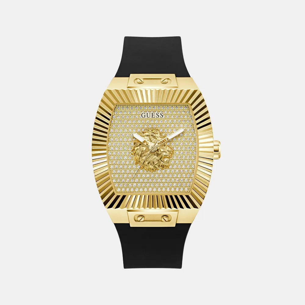 GUESS Montre GUESS Homme PHOENIX en Silicone Noir GW1066G2