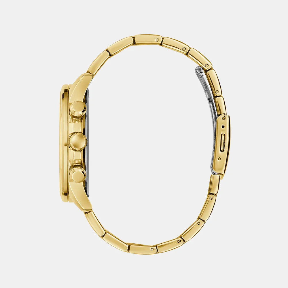 GUESS Montre GUESS Homme Walker Multifonction en Acier Doré GW0900G3