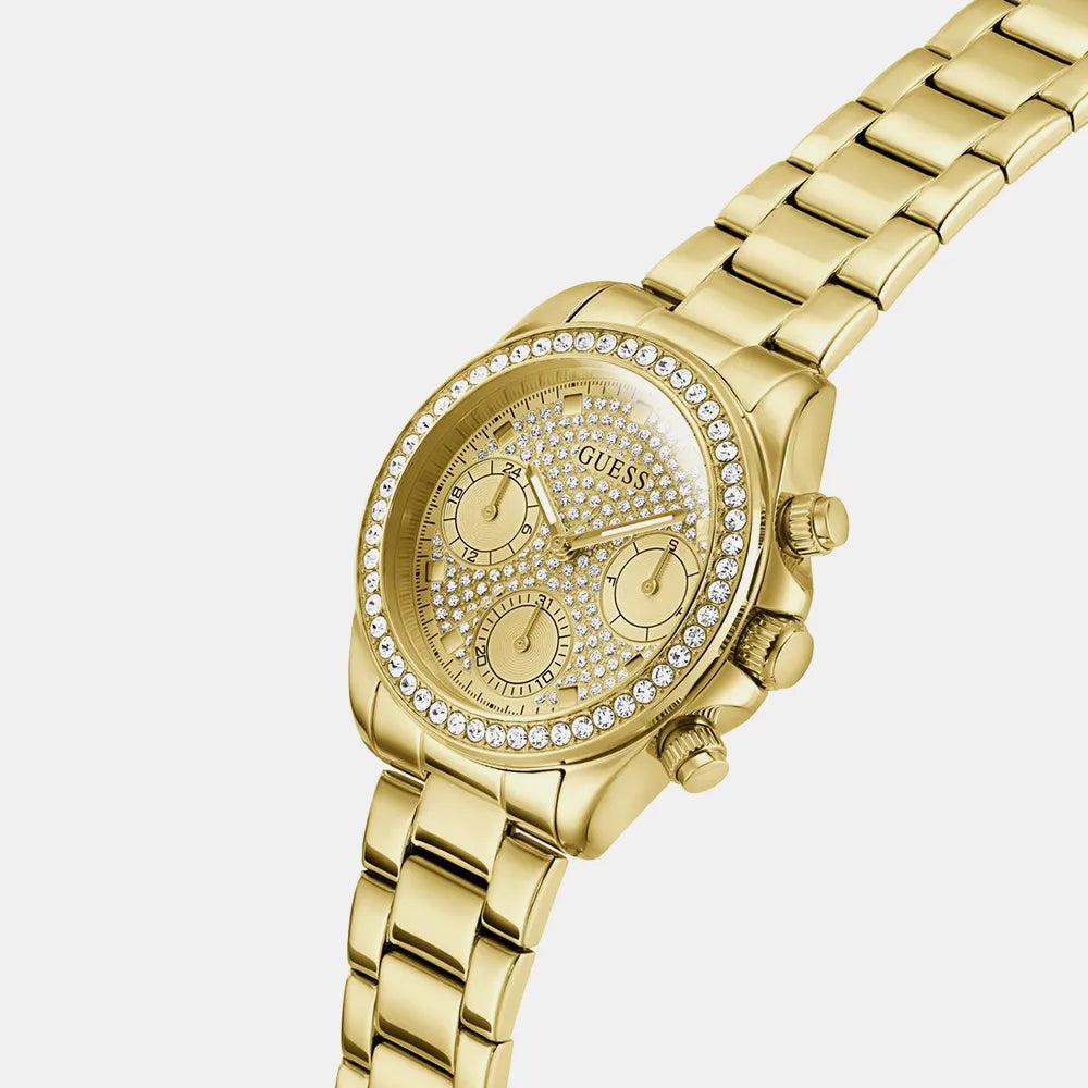 GUESS Montre GUESS VICTORIA en Acier Doré GW1037L2