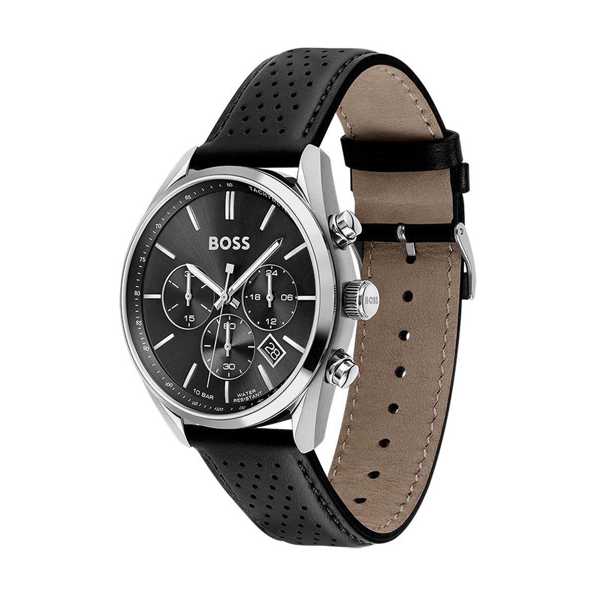 HUGO BOSS Montre HUGO BOSS Champion Homme Chronographe en Cuir 1513816
