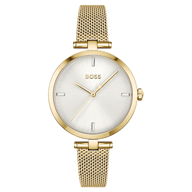HUGO BOSS Montre HUGO BOSS Majesty Femme en Acier Milanais 1502586