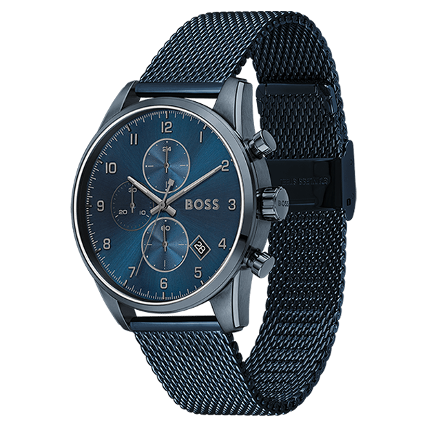 HUGO BOSS Montre HUGO BOSS Skymaster Homme Chronographe en Acier 1513836