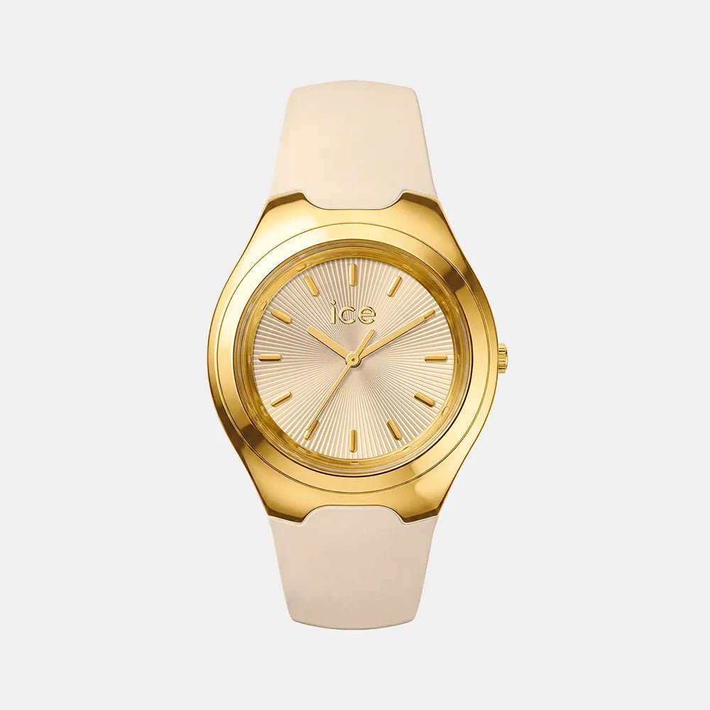Montre Ice-Watch Femme ICE bubble en Silicone Beige 025946