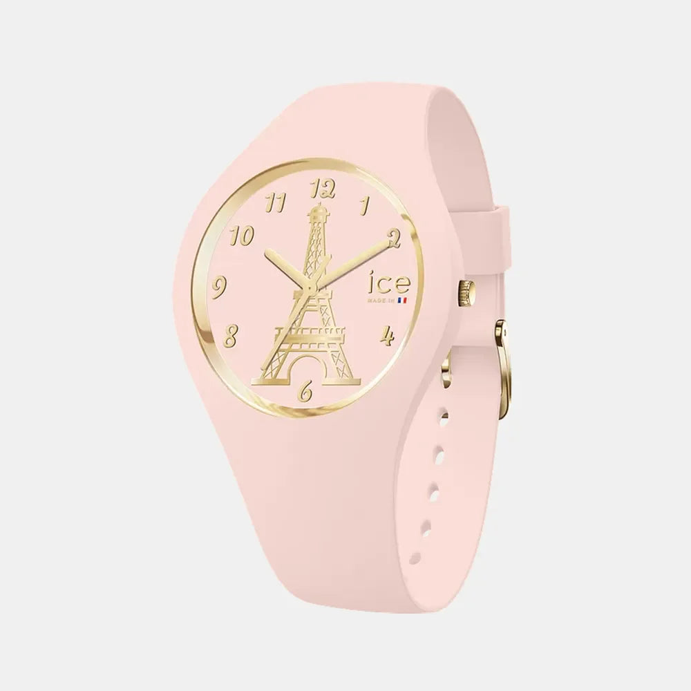 ICE-WATCH Montre ICE-WATCH Femme Ice Cocorico Eiffel tower en Silicone 023246