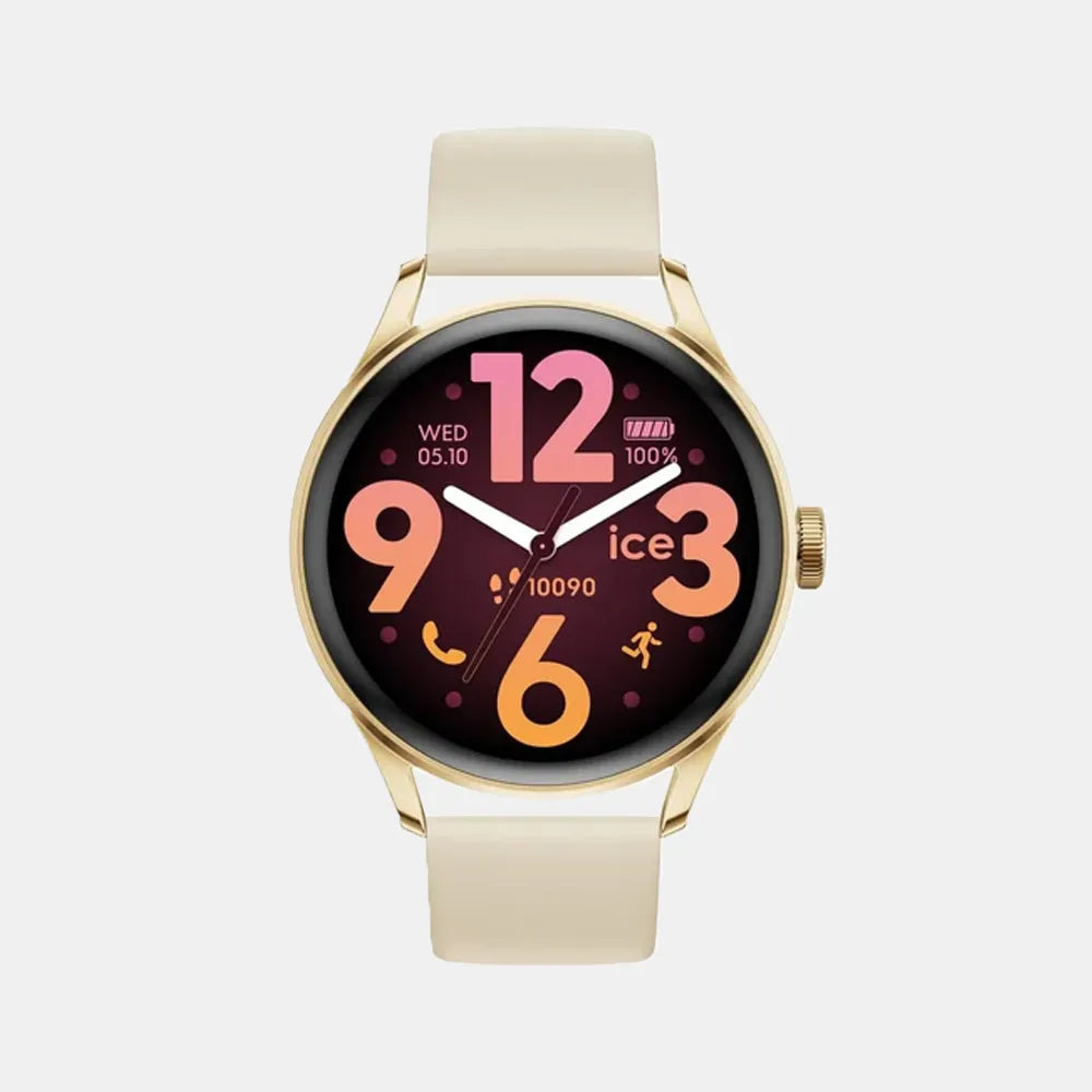 ICE-WATCH Montre ICE-WATCH Femme ICE smart 3.0. Connectée en Silicone Blanc 025115