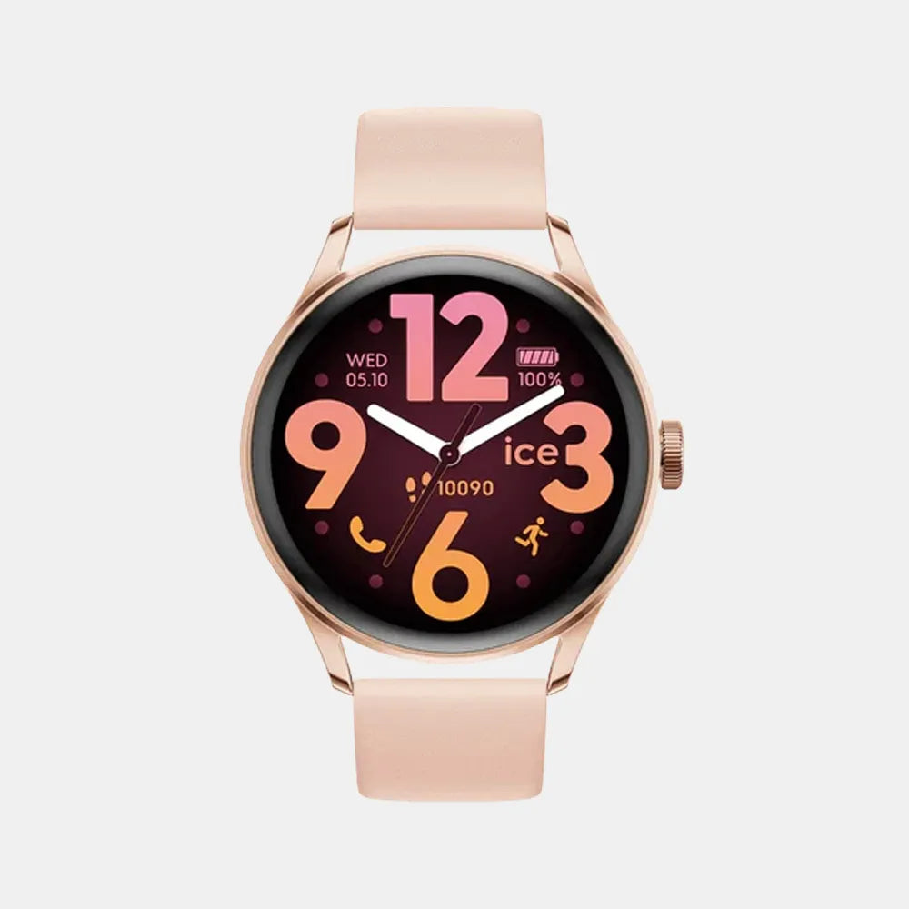 ICE-WATCH Montre ICE-WATCH Femme ICE smart 3.0. Connectée en Silicone Rose 025103