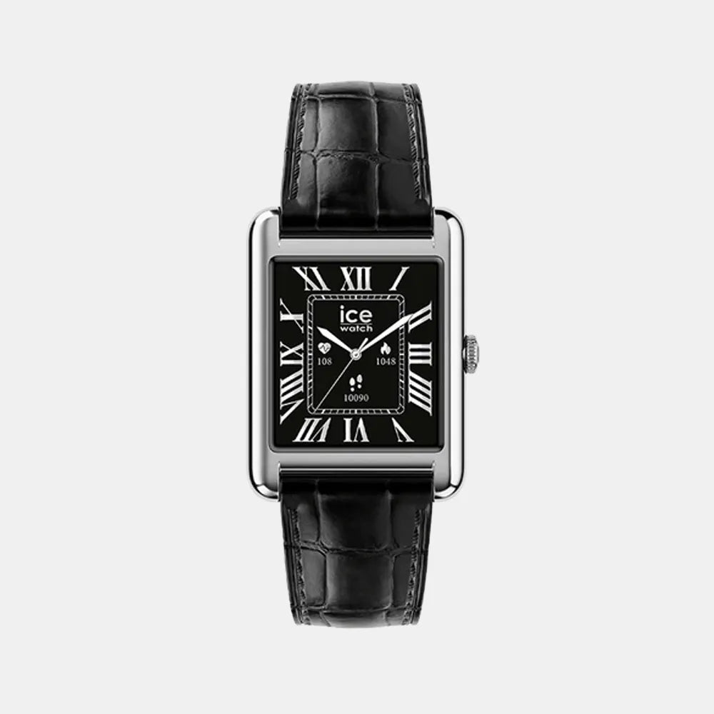 ICE-WATCH Montre ICE-WATCH ICE Smart TK 2.0 Femme en Cuir Noir 025380