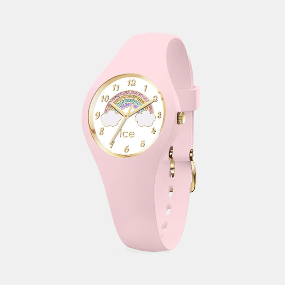 ICE-WATCH Montre ICE-WATCH Junior Fantasia Rainbow en Silicone Rose 018424