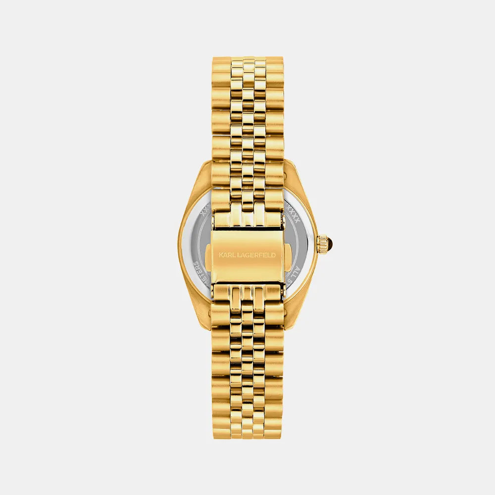 KARL LAGERFELD Montre KARL LAGERFELD Femme TIMELESS CODE en Acier Doré R0553108504