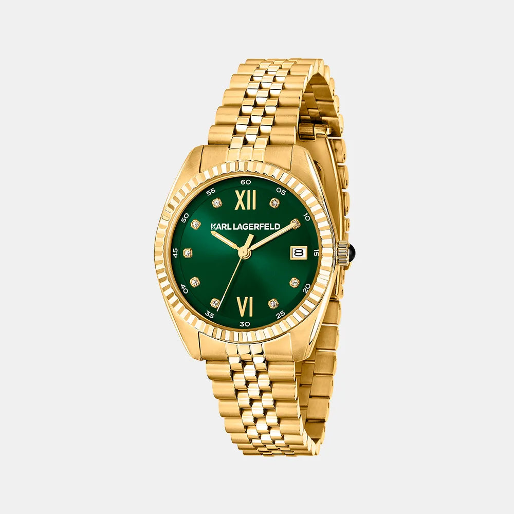 KARL LAGERFELD Montre KARL LAGERFELD Femme TIMELESS en Acier Doré R0553108502