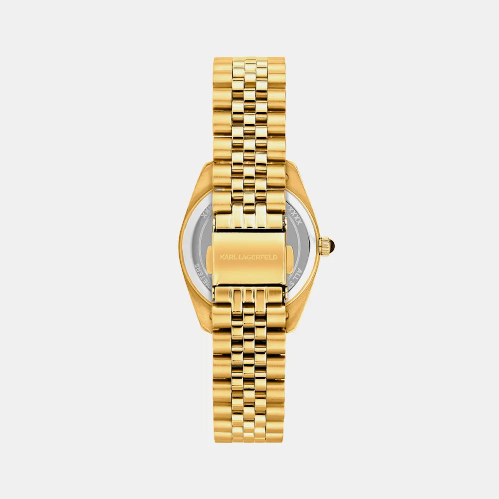 KARL LAGERFELD Montre KARL LAGERFELD Femme TIMELESS en Acier Doré R0553108502
