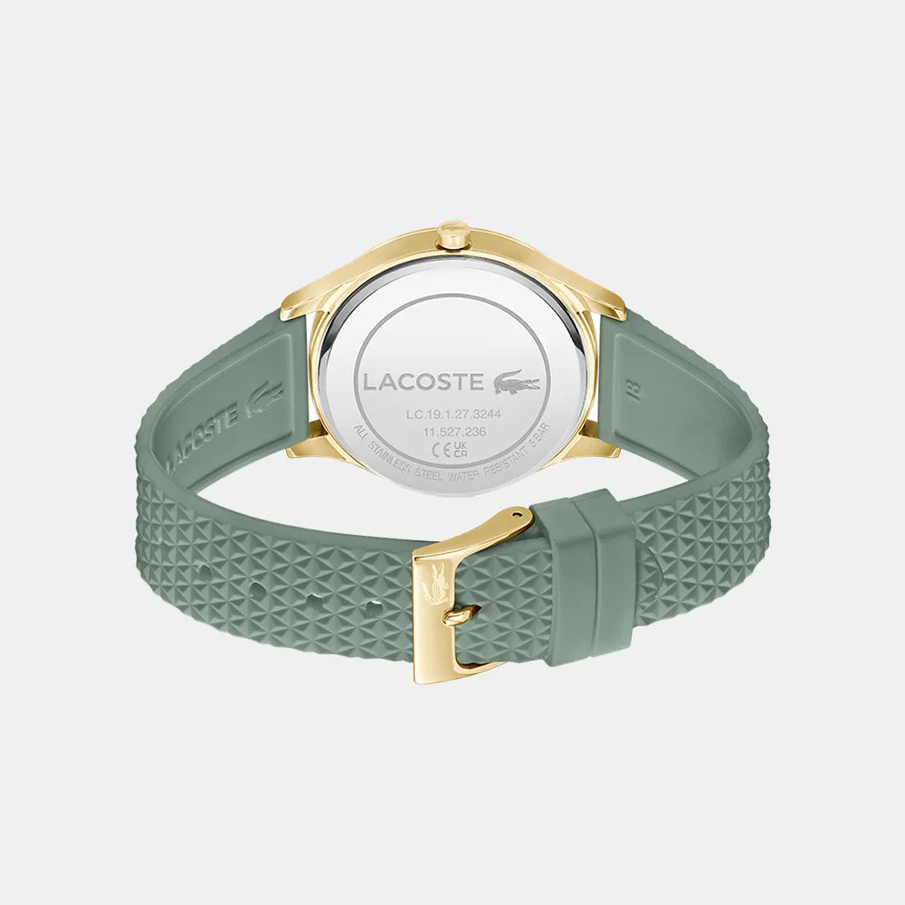 LACOSTE Montre LACOSTE CROCODELLE Femme en Silicone Vert 2001491