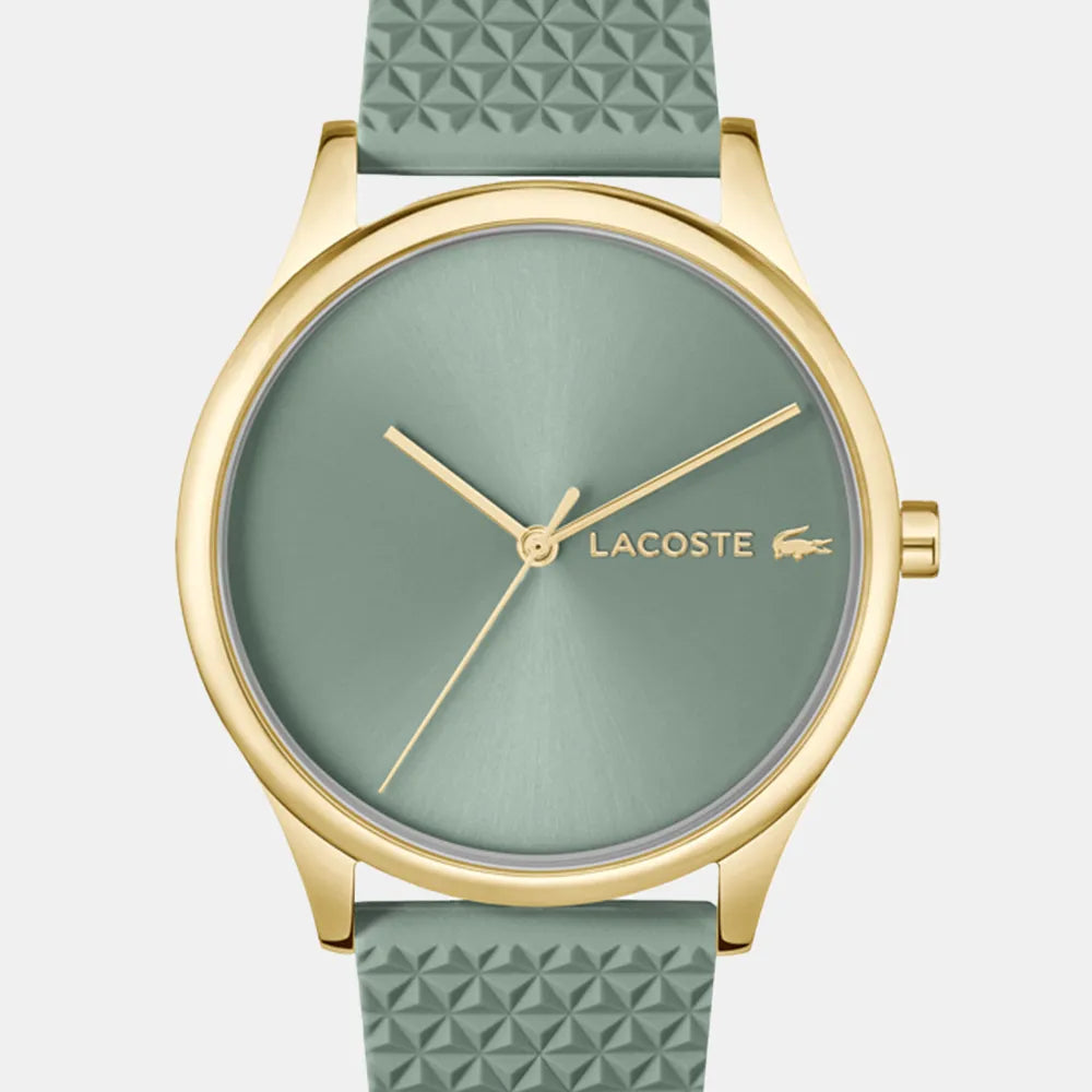 LACOSTE Montre LACOSTE CROCODELLE Femme en Silicone Vert 2001491