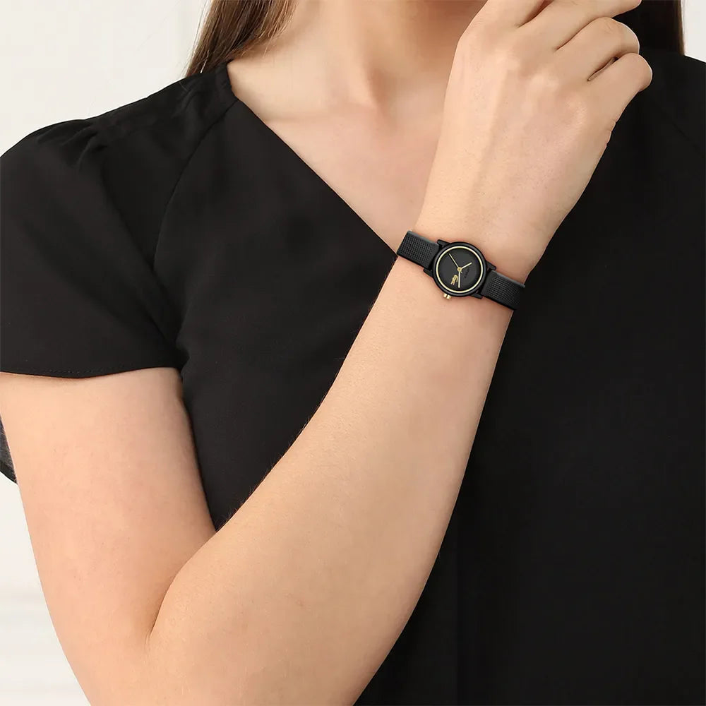 LACOSTE Montre LACOSTE Femme .12.12 Swift en Silicone Noir 2001512