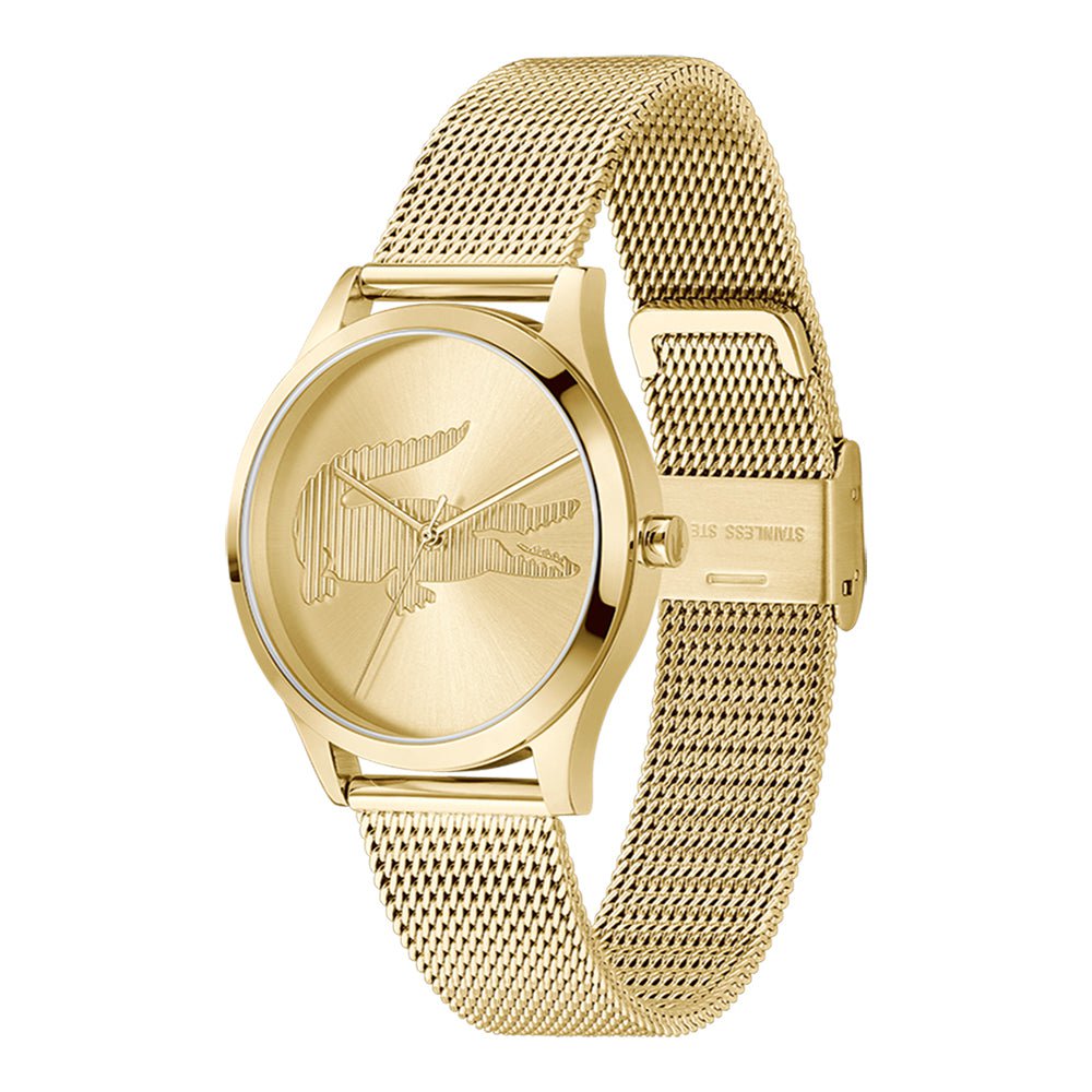 LACOSTE Montre LACOSTE Femme Crocodelle en Acier Doré 2001416