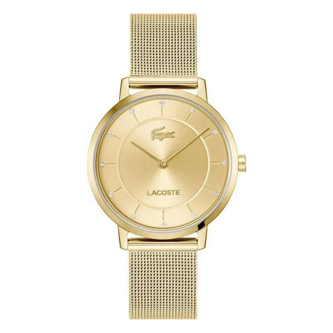 LACOSTE Montre LACOSTE Femme Crocorigin en Acier Doré 2001474