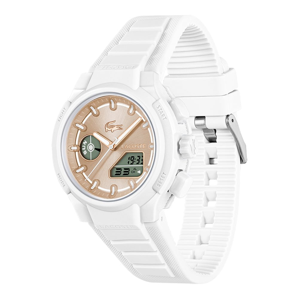 LACOSTE Montre LACOSTE Femme LC33 en Silicone Blanc 2001430