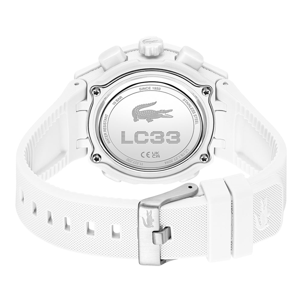LACOSTE Montre LACOSTE Femme LC33 en Silicone Blanc 2001430