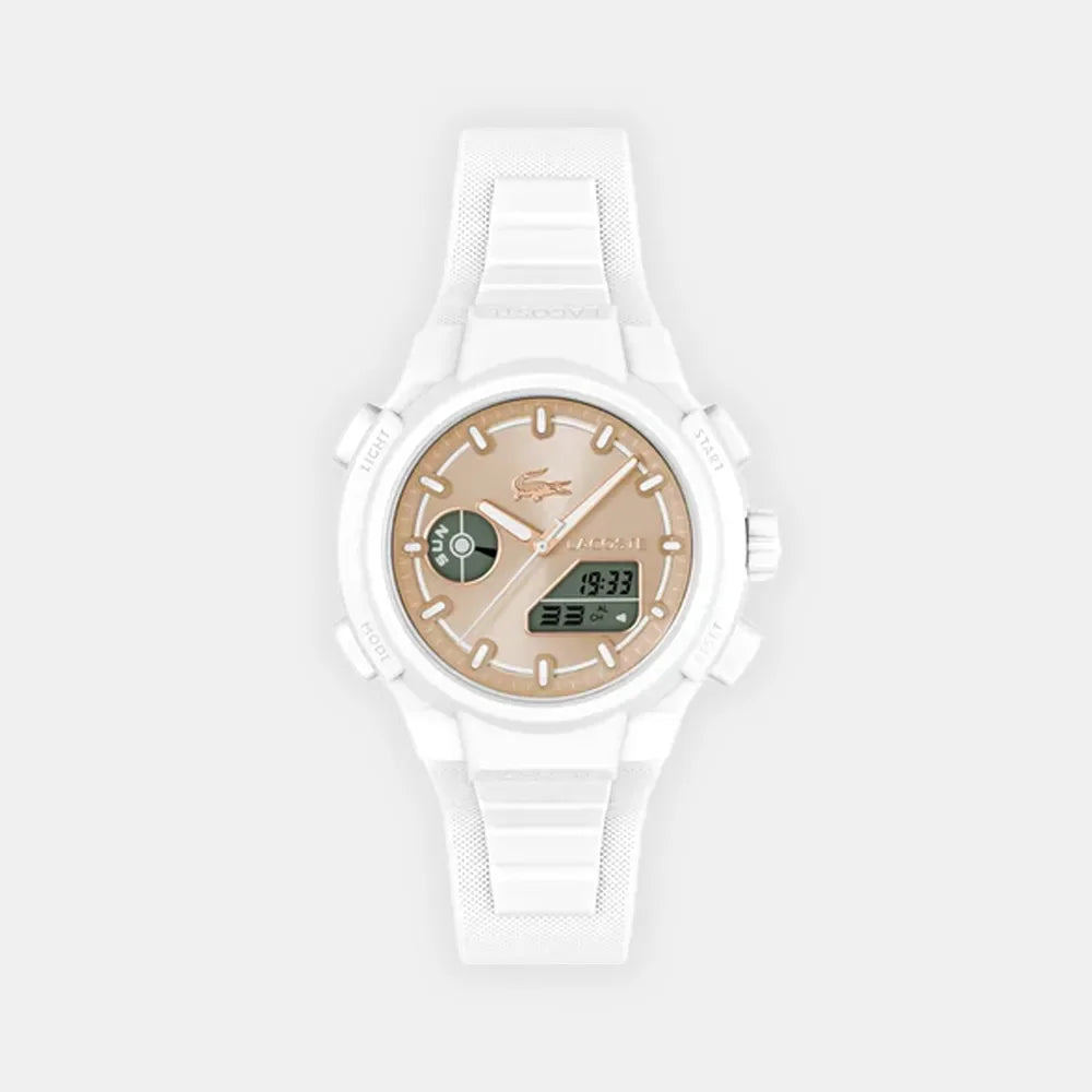 LACOSTE Montre LACOSTE Femme LC33 en Silicone Blanc 2001430