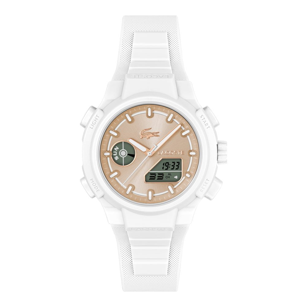 LACOSTE Montre LACOSTE Femme LC33 en Silicone Blanc 2001430