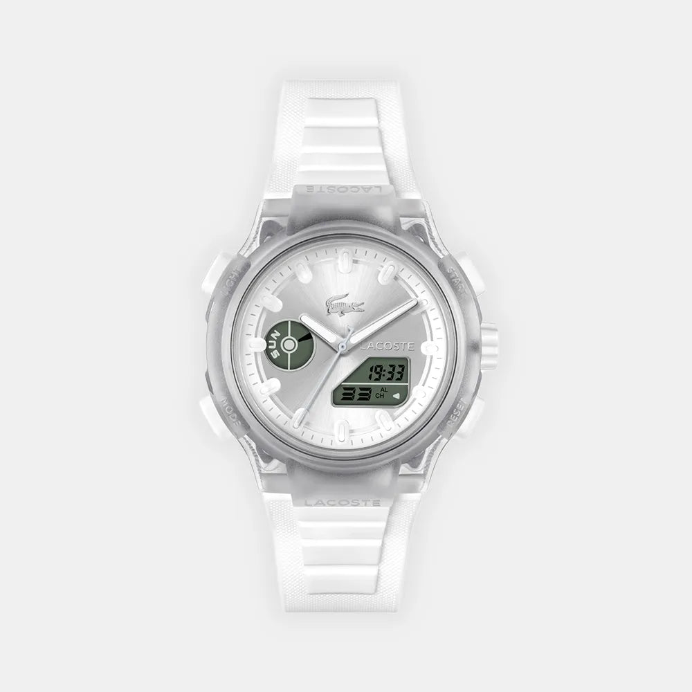LACOSTE Montre LACOSTE Femme LC33 en Silicone Blanc 2001493