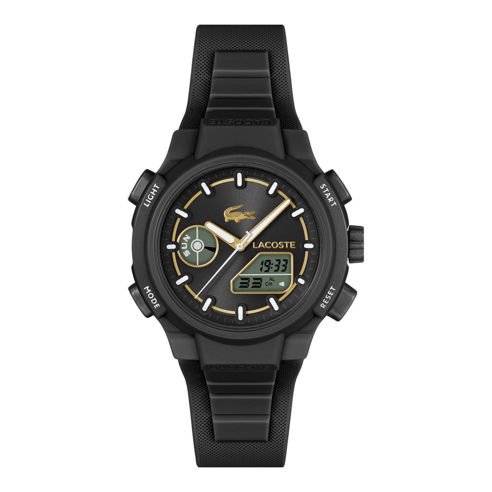 LACOSTE Montre LACOSTE Femme LC33 en Silicone Noir 2001434