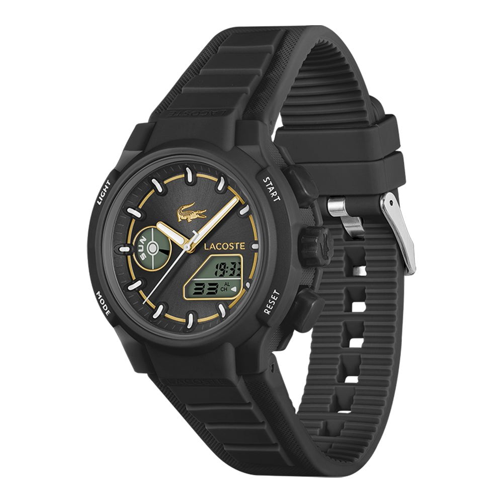 LACOSTE Montre LACOSTE Femme LC33 en Silicone Noir 2001434