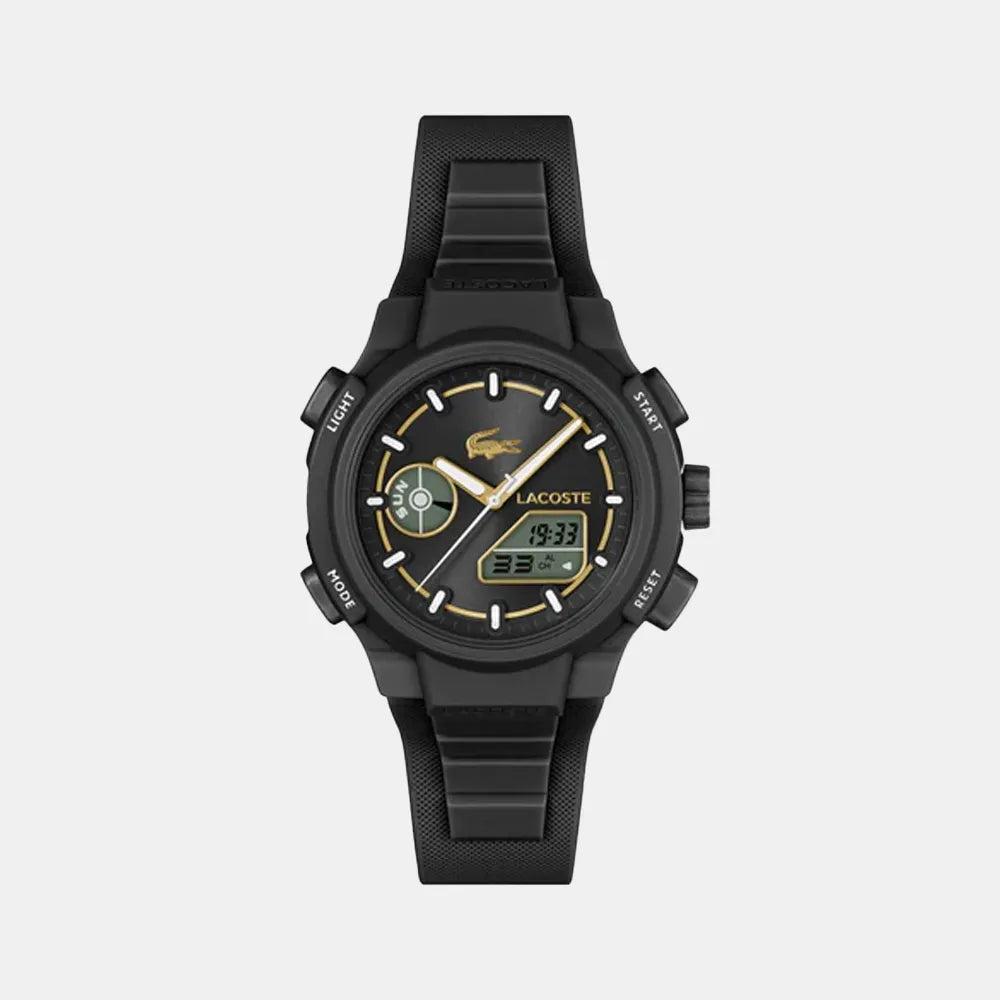 LACOSTE Montre LACOSTE Femme LC33 en Silicone Noir 2001434