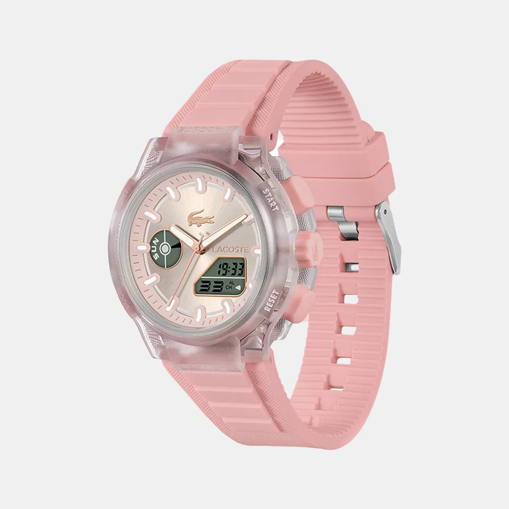 LACOSTE Montre LACOSTE Femme LC33 en Silicone Rose 2001494