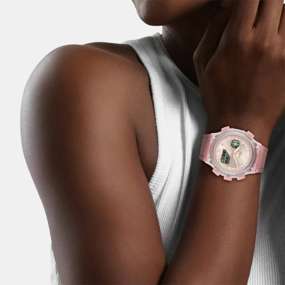 LACOSTE Montre LACOSTE Femme LC33 en Silicone Rose 2001494