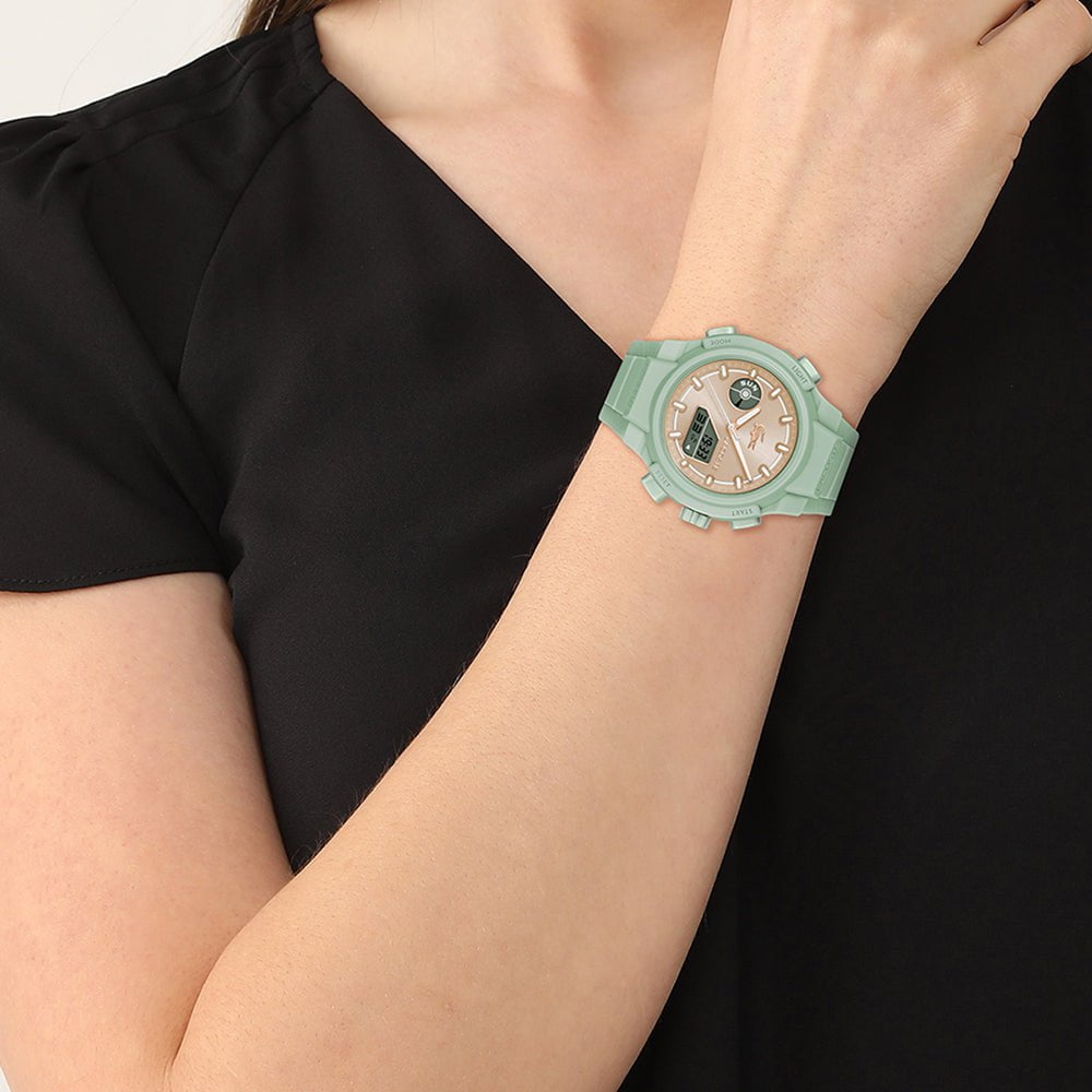 LACOSTE Montre LACOSTE Femme LC33 en Silicone Vert 2001433