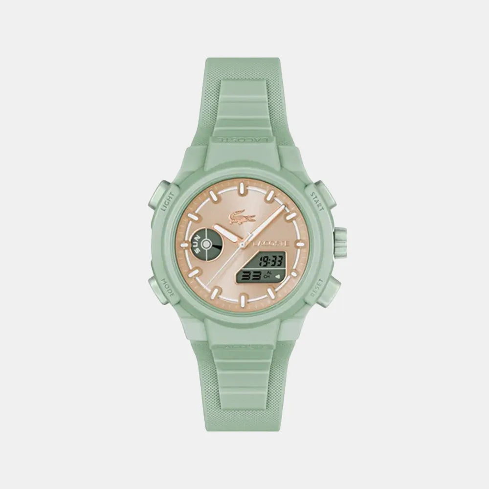 LACOSTE Montre LACOSTE Femme LC33 en Silicone Vert 2001433