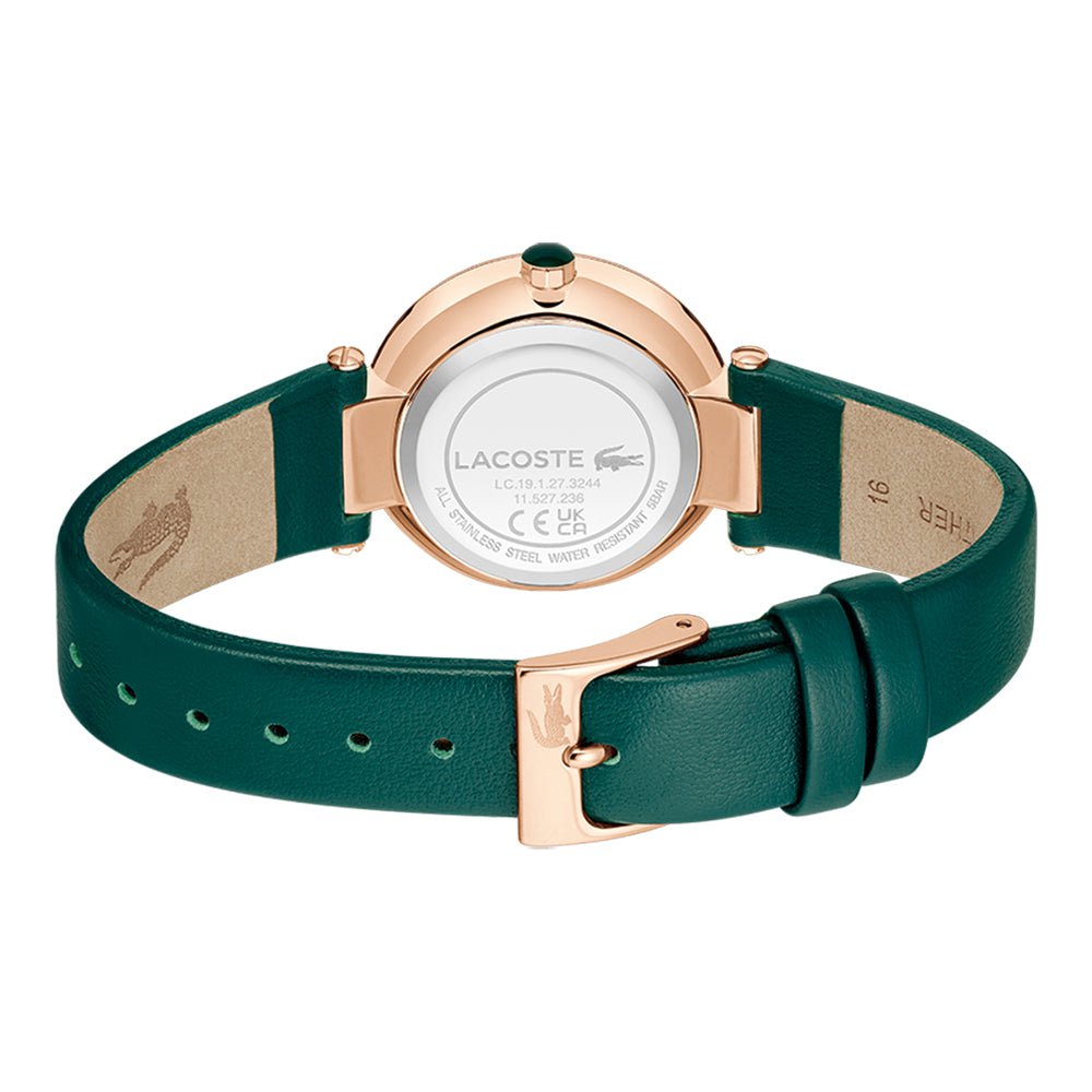 LACOSTE Montre LACOSTE Femme Orba en Cuir Vert 2001424