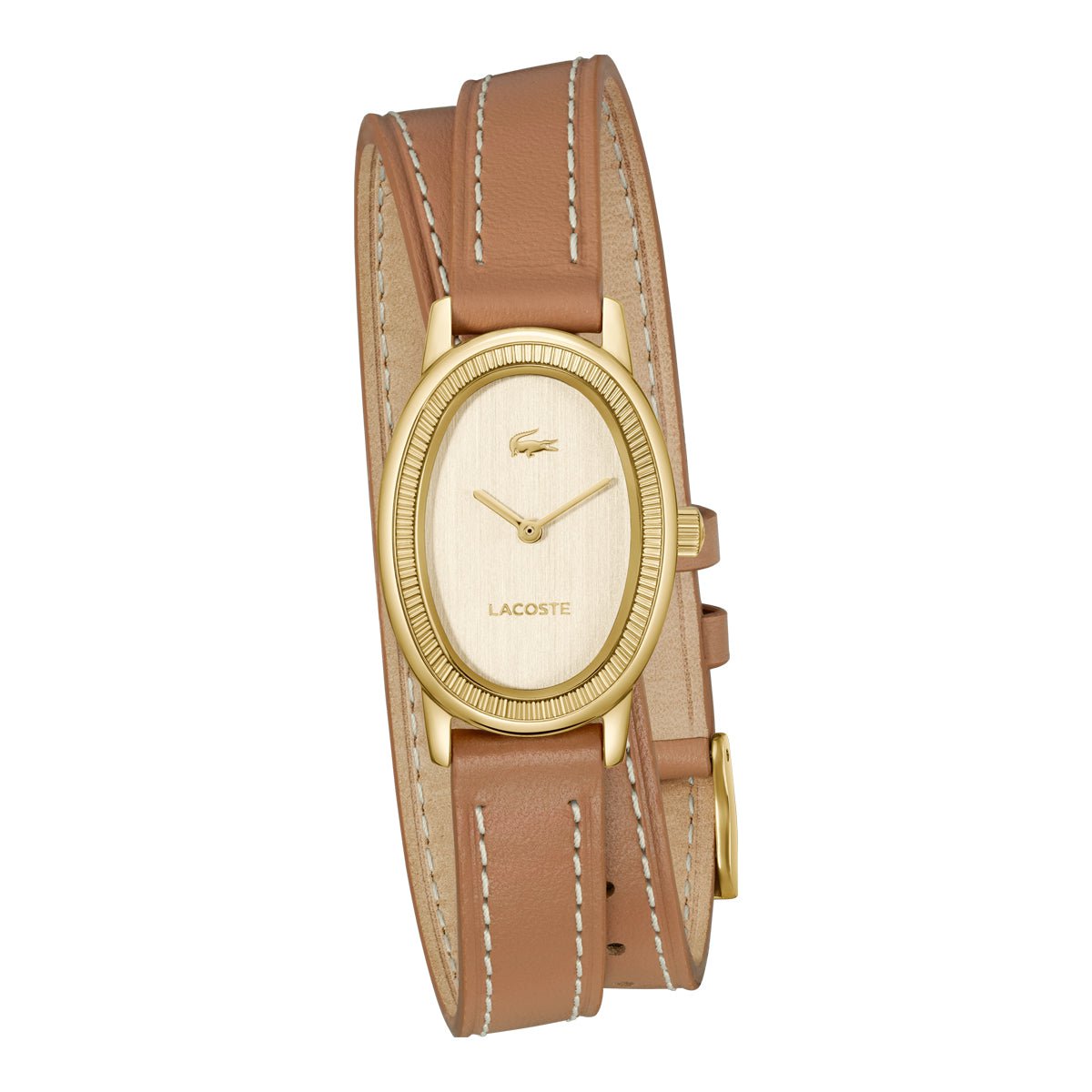 LACOSTE Montre LACOSTE Femme Parisienne en Cuir Marron 2001454