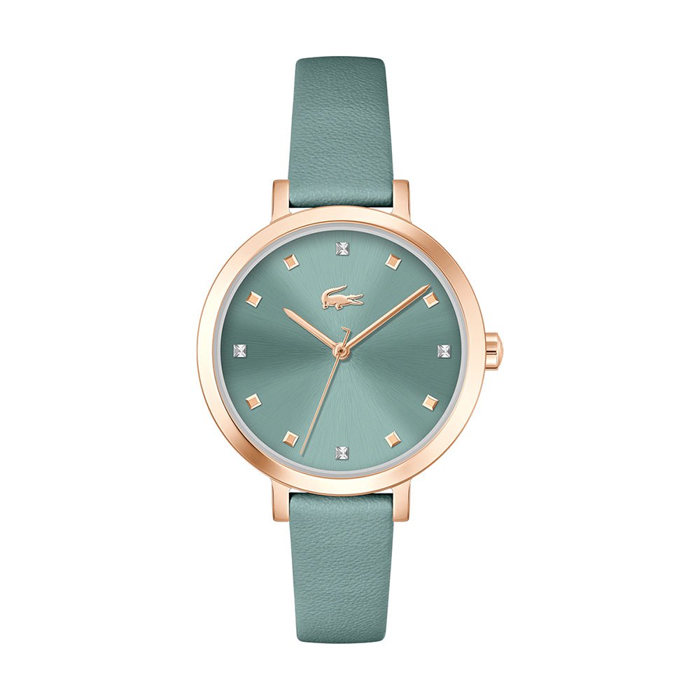 LACOSTE Montre LACOSTE Femme Riga en Cuir Vert 2001367