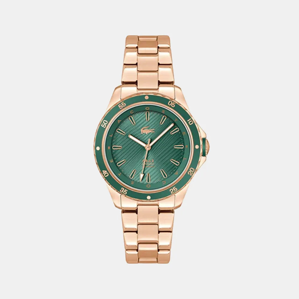 LACOSTE Montre LACOSTE Femme Santorini en Acier Doré Rose 2001372